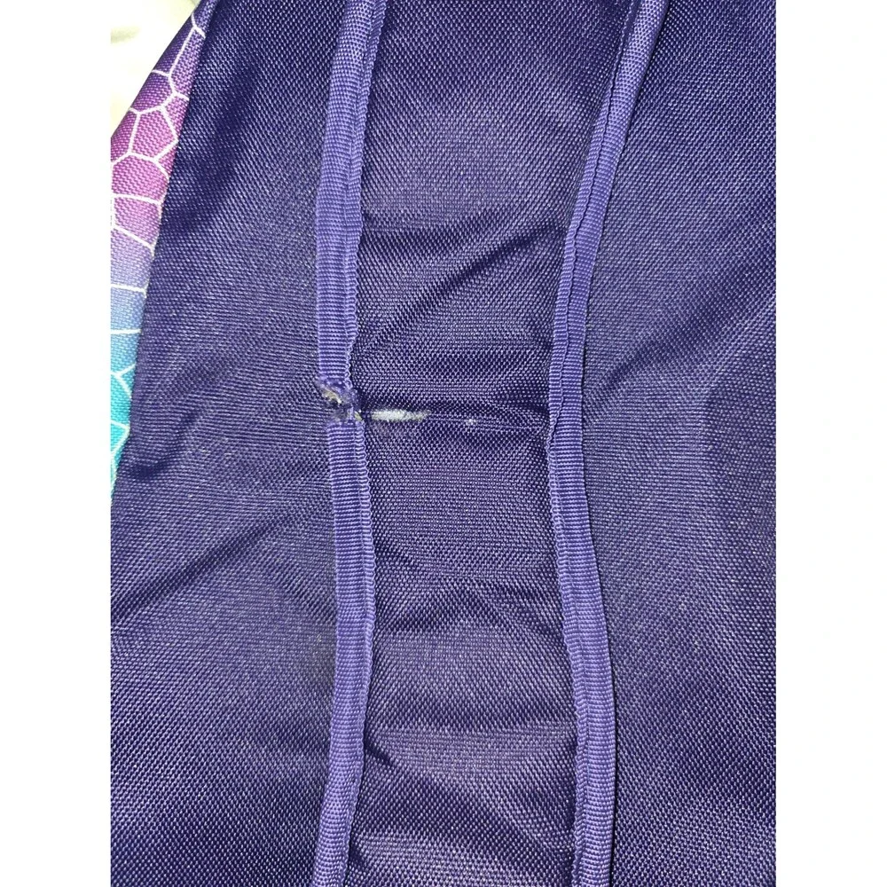 Jansport trans brand rainbow color full size backpack bookbag bag tote purse!
